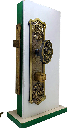 FECHADURA COLONIAL AROUCA 55MM PARA PORTA EXTERNA- 12 TG