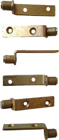 KIT 6 PINOS PIVÔ GUIAS PARA PORTA DE CORRER - CANTO - 7