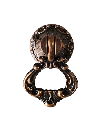 PUXADOR ESTILO COLONIAL PEQUENO PARA PORTAS E GAVETAS DE MÓVEIS - 00
