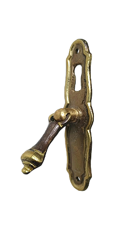 PUXADOR  ESTILO COLONIAL, PARA PORTA DE  MÓVEIS (1805/3FURO)