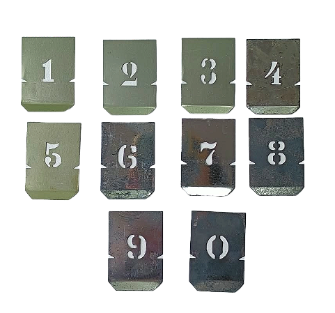 15 - CHAPA PARA PINTAR ALGARISMO