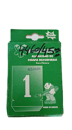 45 - CHAPA PARA PINTAR ALGARISMO