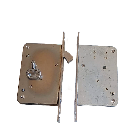 KIT FECHADURAS  BICO DE PAPAGAIO LAFONTE PARA PORTA DE CORRER COM 2 FOLHAS 2 F LC