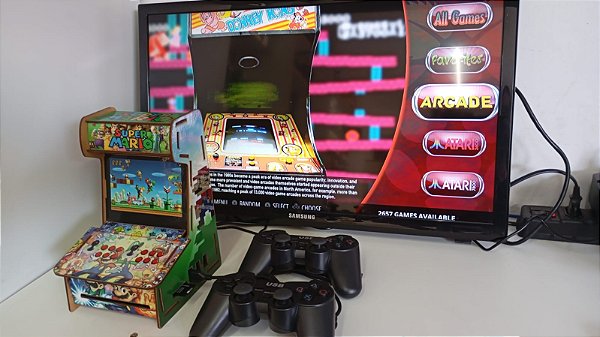 Mini Console Retro Fliperama