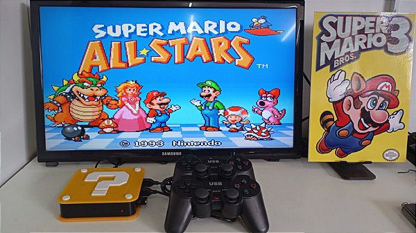 Mini Console Retro Cubo Mario Bros