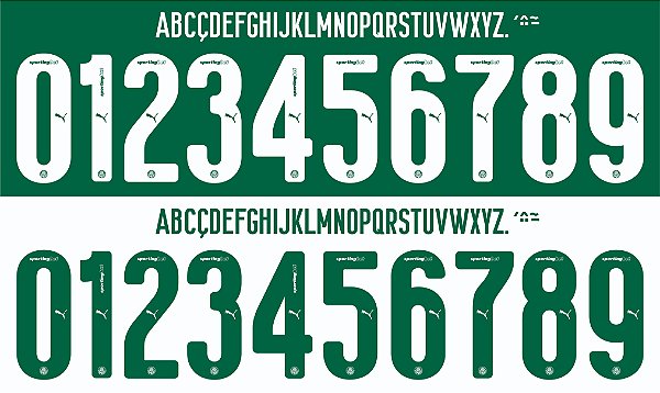 Fonte Vetor Palmeiras Puma 2025 Lançamento!