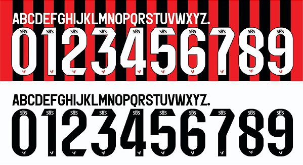 Fonte Vetor Esporte Clube Vitória 2025-26 Lancamento!!!