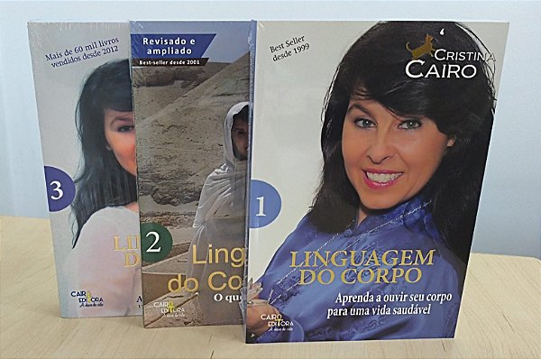 KIT Linguagem do Corpo VOL 1, 2 e 3