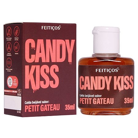 Gel Corporal Candy Kiss Beijável - Petit Gateau - 35ml - Feitiços