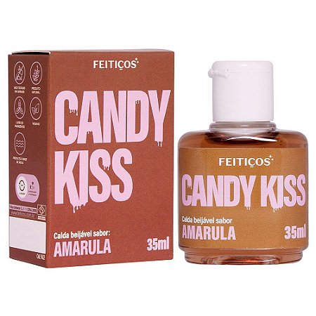 Gel Corporal Candy Kiss Beijável - Amarula - 35ml - Feitiços