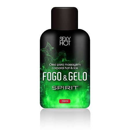 Gel Excitante e Lubrificante Fogo e Gelo - Spirit - 38ml - Sexy Hot
