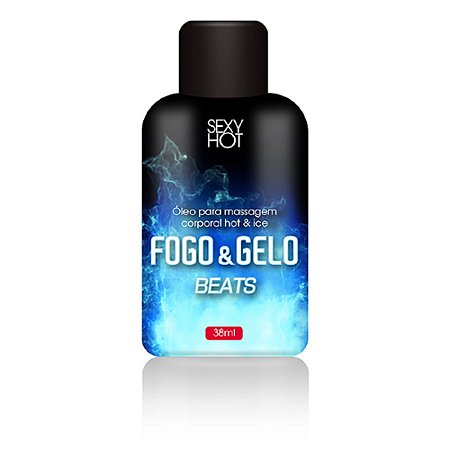 Gel Excitante e Lubrificante Fogo e Gelo - Beats - 38ml - Sexy Hot