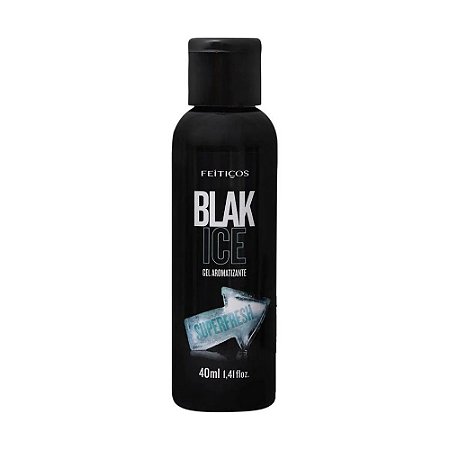 Gel Excitante e Lubrificante Blak Ice Aromático - 40ml - Feitiços