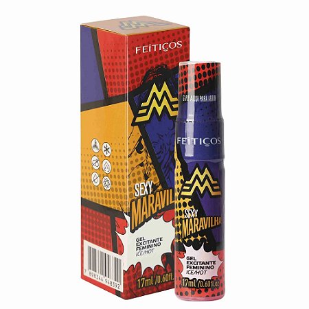 Gel Excitante e Lubrificante Sexy Maravilha - 17ml - Feitiços