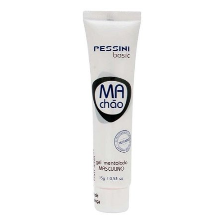 Gel Machão Mentolado Retardante - 15g - Pessini