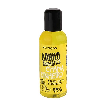 Espuma De Banho Aromático - Chama Dinheiro - Sorte e Dinheiro - 120ml - Feitiços