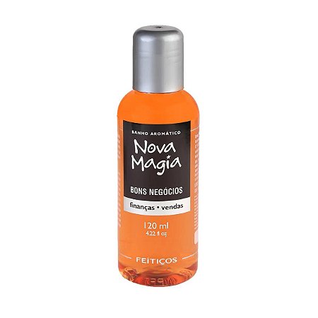 Espuma De Banho Aromático - Bons Negócios - Finanças e Vendas -120ml - Feitiços