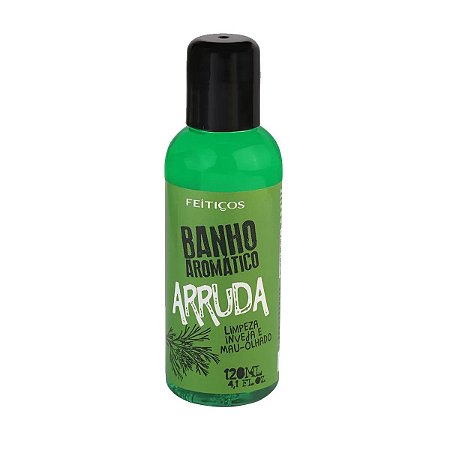 Espuma De Banho Aromático - Arruda - Limpeza e Mau-Olhado - 120ml - Feitiços