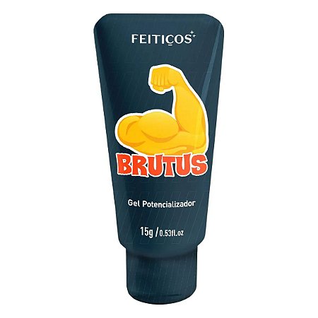 Gel Potencializador Masculino Brutus - 15g - Feitiços