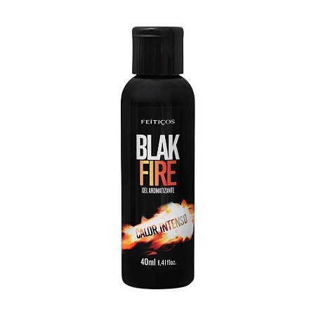 Gel Excitante e Lubrificante Blak Fire Aromático - 40ml - Feitiços