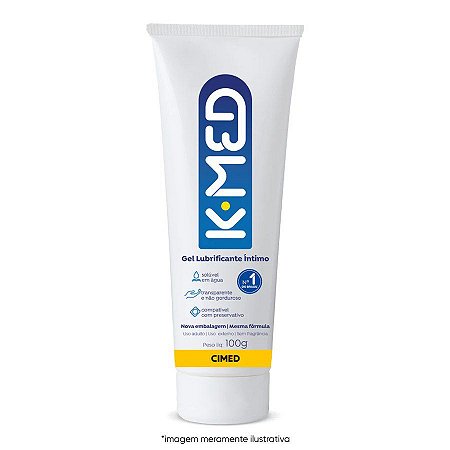 Gel Lubrificante Íntimo K-MED - 100g - Cimed