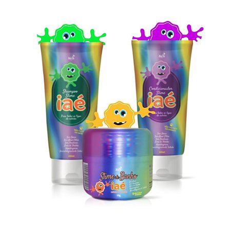 Kit  Slime da cabeça aos pés