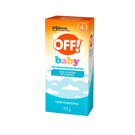 Repelente Off Gel Baby 117g Johnson