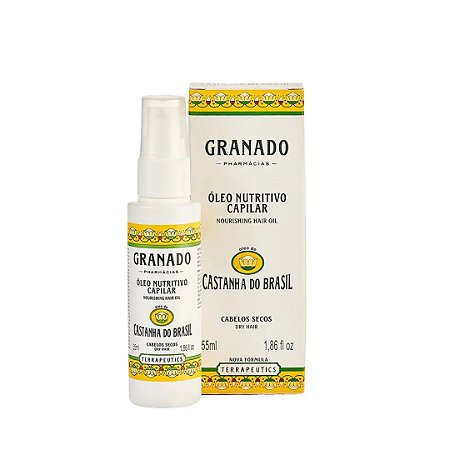 Óleo Nutritivo Capilar Castanha do Brasil 55ml Granado