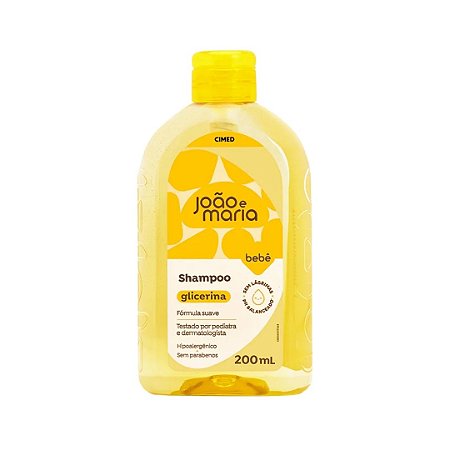 Shampoo de glicerina João e Maria 200ml