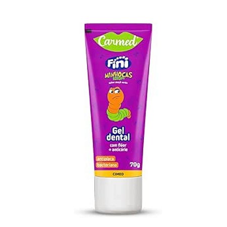 Gel dental Fini Minhocas - Carmed
