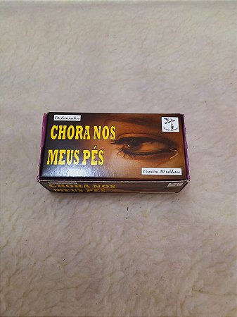 DEFUMADOR PIRAMIDE CHORA NOS MEUS PÉS