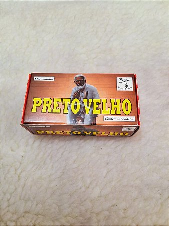 DEFUMADOR PIRAMIDE PRETO VELHO