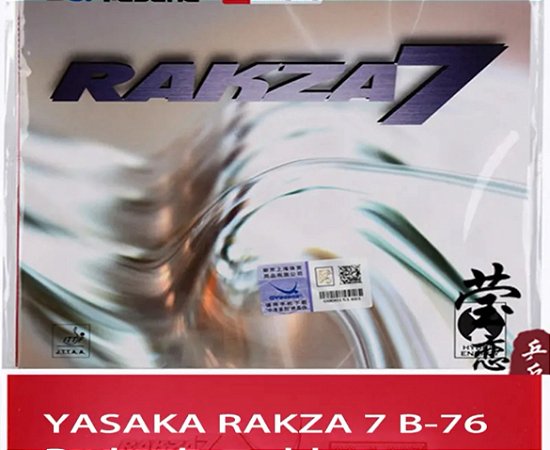 Yasaka Rakza 7 Borracha para Tênis de Mesa