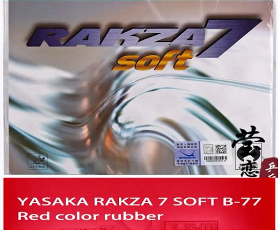 Yasaka Rakza 7 SOFT Borracha para Tênis de Mesa