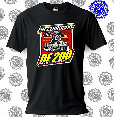 CAMISETA ROTA 163 ACELERANDO DE 200