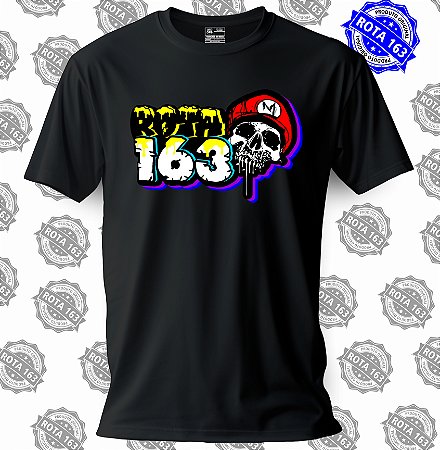 CAMISETA ROTA 163 SUPER MARIO