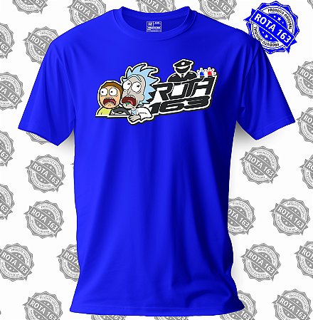 CAMISETA ROTA 163 RICK MORTY
