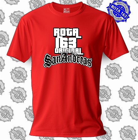 CAMISETA ROTA 163 GTA