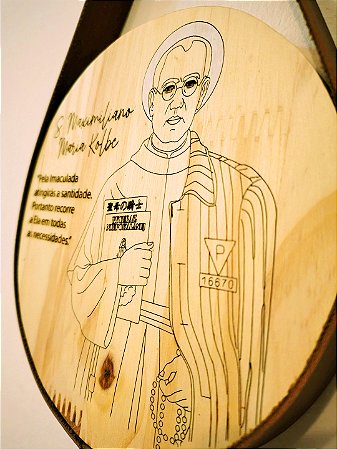 São Maximiliano Kolbe - Quadro decorativo
