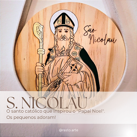 São Nicolau - Quadro decorativo