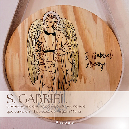 São Gabriel Arcanjo - Quadro decorativo