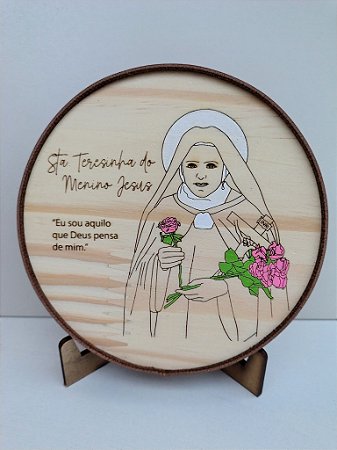 Santa Teresinha do Menino Jesus - Quadro decorativo