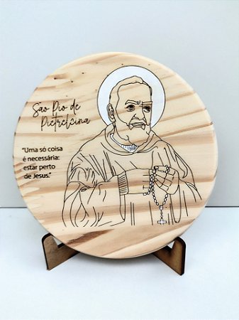 São Pio de Pietrelcina - Quadro decorativo