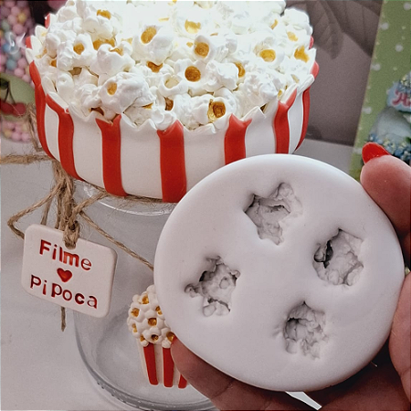 Molde Pipoca realista