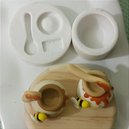 Molde Potinho de mel 3D