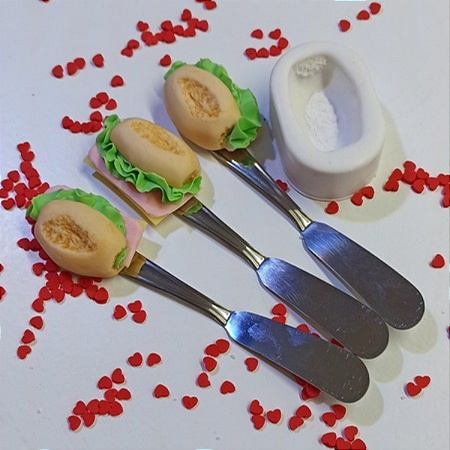 Molde Mini pão francês