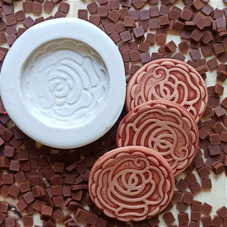 Molde Biscoito rosa