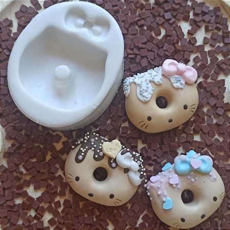 Molde Donut gatinha