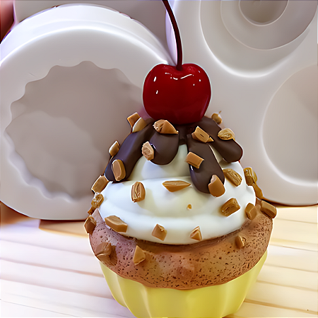 Molde Cupcake 3D G
