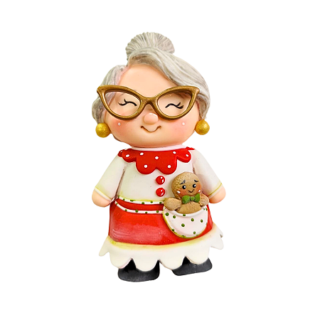 Molde Mamãe Noel